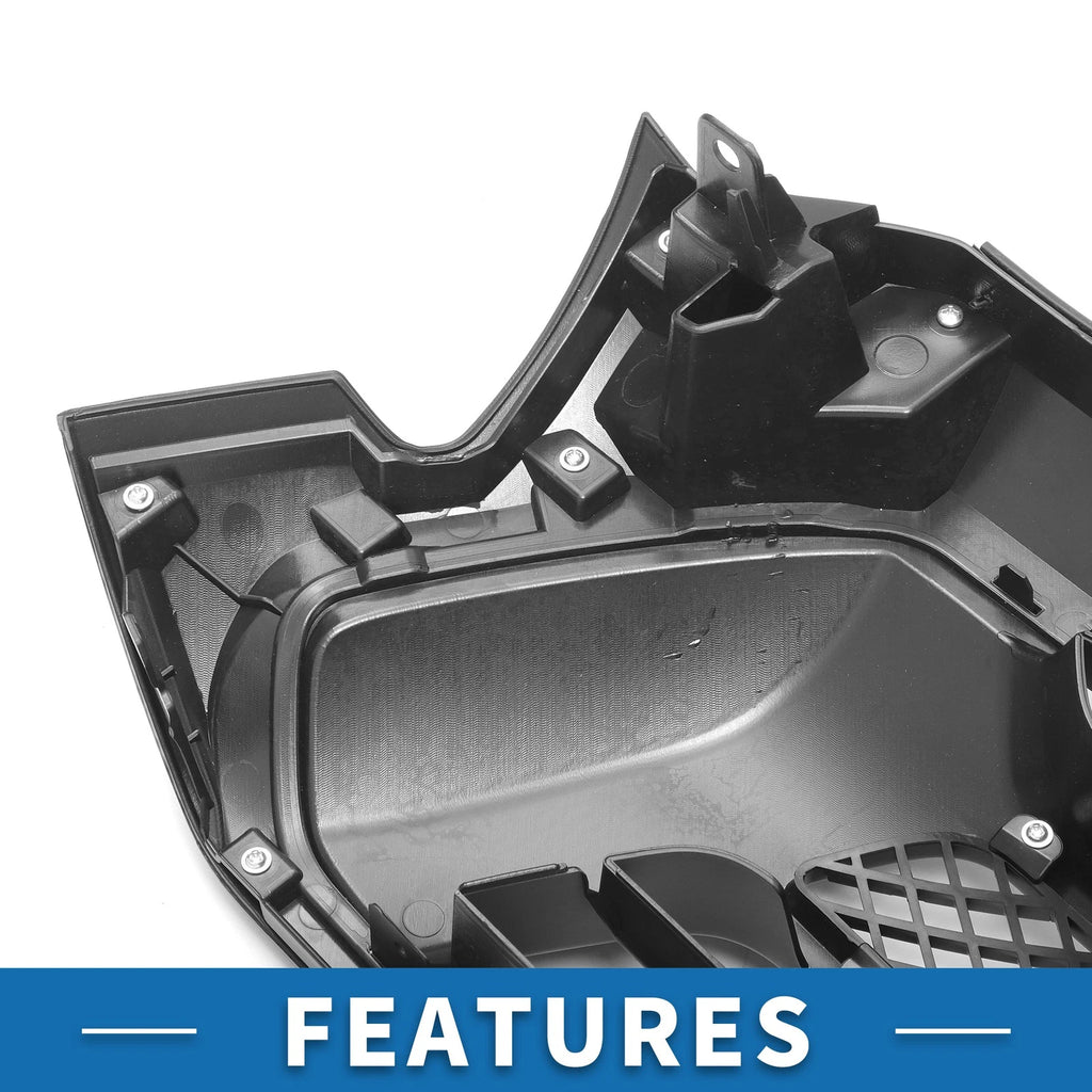 Front Hood Bumper Grille for Toyota Tacoma (2012) - Black