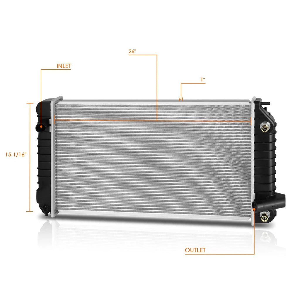 Cooling Radiator for Chevy Beretta/Corsica (1994–1995) DPI-1610