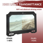 Full Safety Glass Windshield with Wiper for Polaris RZR 900 1000 (2015–2023)