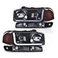 LED DRL Headlights Bumper Lamps for GMC Sierra/Yukon (1999–2007)