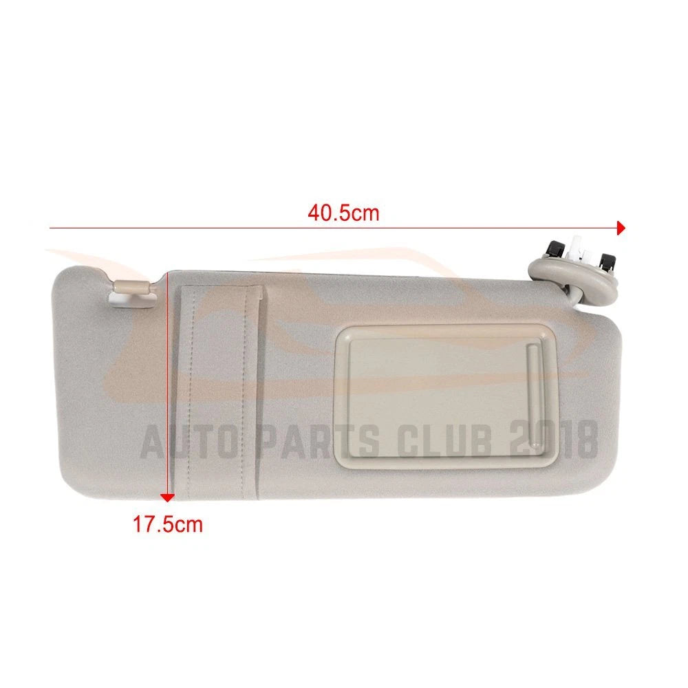 Sun Visor with Vanity Light for Toyota Camry (2006–2011) Beige