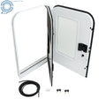 Set of 2 RV Camper Door Windows (28" 36")