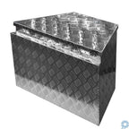 28" x 18" Aluminum Trailer Tool Box with Struts for Truck (Weather Guard)