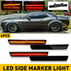 LED Bumper Side Marker Light for Dodge SRT Challenger Hellcat Widebody (2018–2022)