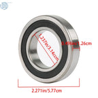 Left Rear Axle Wheel Bearing & Seal for Honda Rancher TRX350/400/420 (2000–2023)
