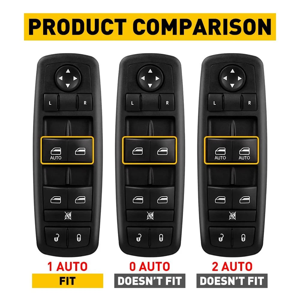 Master Driver Side Window Lock Switch for Jeep Liberty Dodge Nitro Journey (2002–2012)