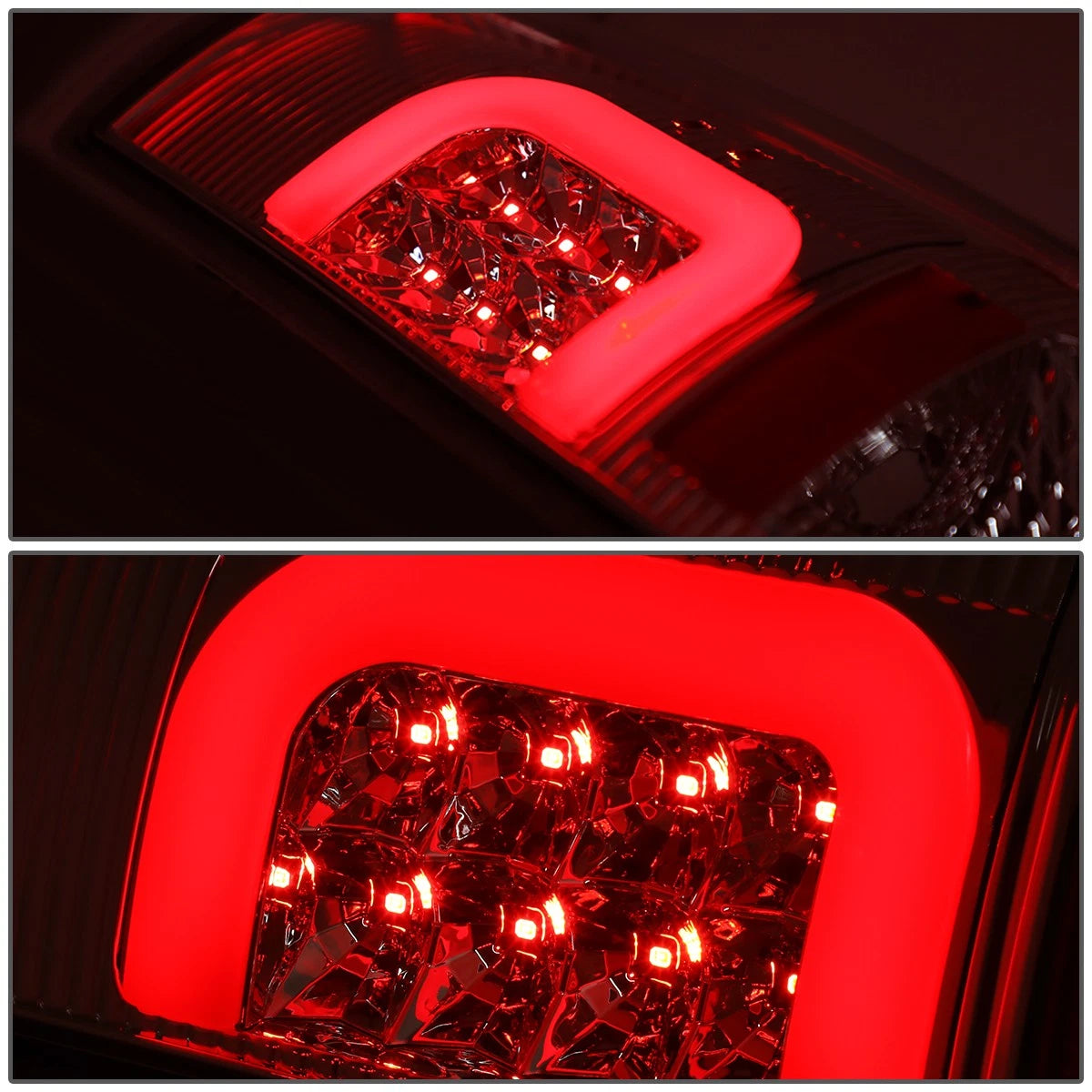 LED C-Bar Tail Brake Light Lamp Chrome for Ford F250 F150 (1999–2007)