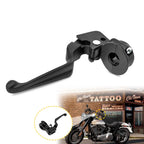 Clutch Lever Perch Clamp for Harley Softail Fat Boy Night Train Road King (1990–2023)