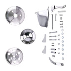 Water Pump Pulley Bracket Kit for Small Block Chevy 307 327 350 400 305 (1969–1986)