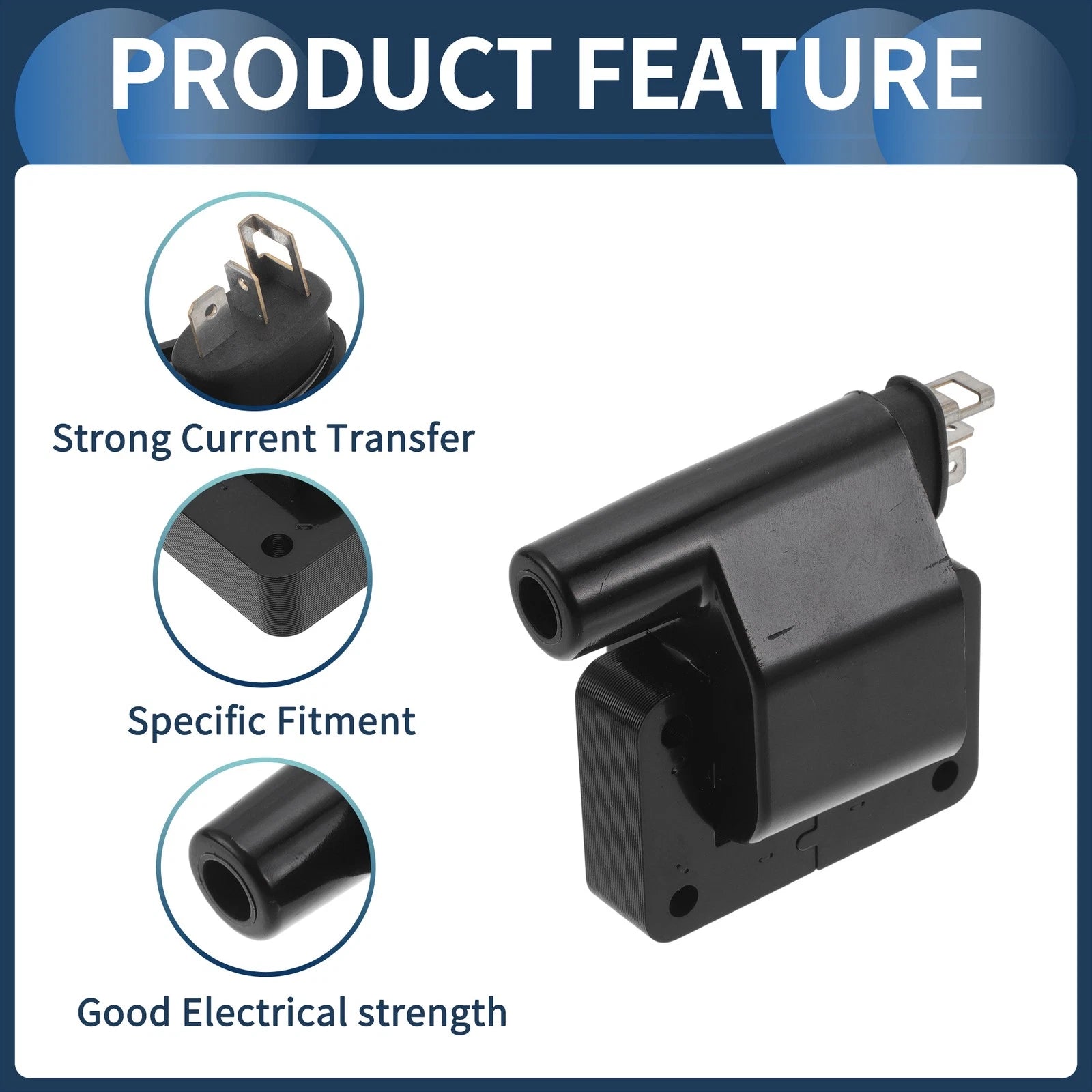 Ignition Coil Pack No.E8GY12029B for Ford Probe 2.2L L4 (1989–1992)