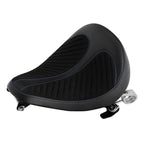 Driver Rider Seat for Harley Sportster XL883 XL1200 (2004–2022) Black Blue