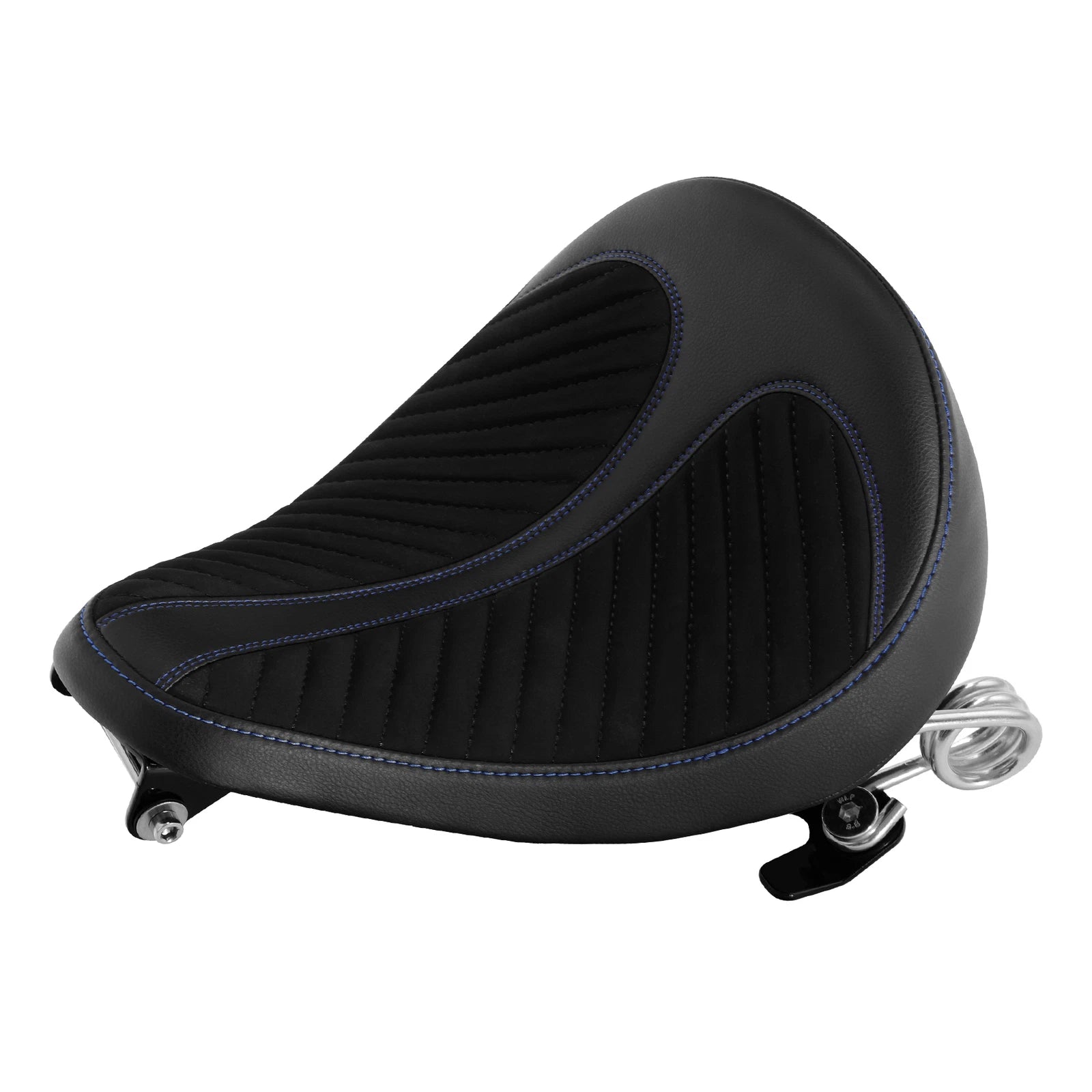 Driver Rider Seat for Harley Sportster XL883 XL1200 (2004–2022) Black Blue