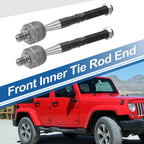 2pcs Front Inner Tie Rod End Links for Jeep Grand Cherokee (2011–2015) EV800987