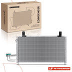 A/C Condenser with Bracket for Kia Sephia (1998–2001)