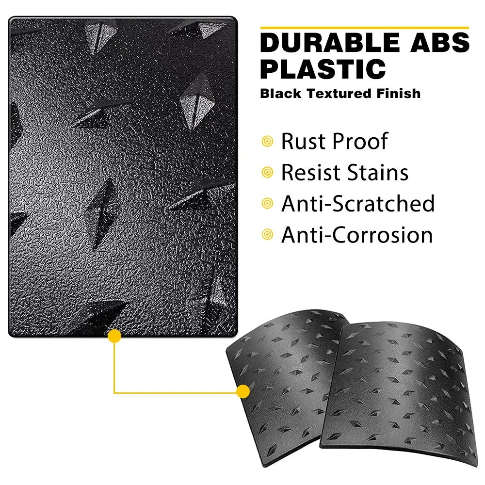 Set of 2 Side Plate Cowl Covers for Jeep Wrangler JK (2007-2018)