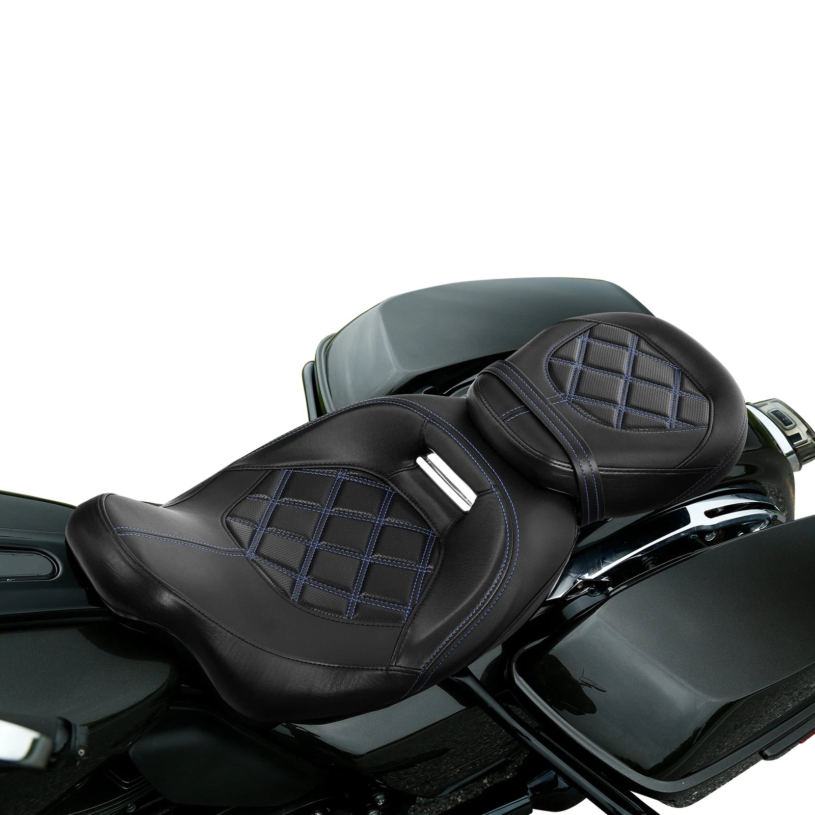Driver Passenger Seat for Harley Touring Street Road Glide FLHT (2009–2023)