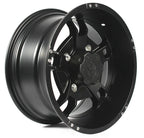 Pro Armor Ryder UTV Wheel Rim 14x8 5 Spoke Matte Black 4/156 (-9mm Offset)