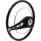 15 Inch Retro Steering Wheel with Horn Button Replacement for 1958 Chevy Impala