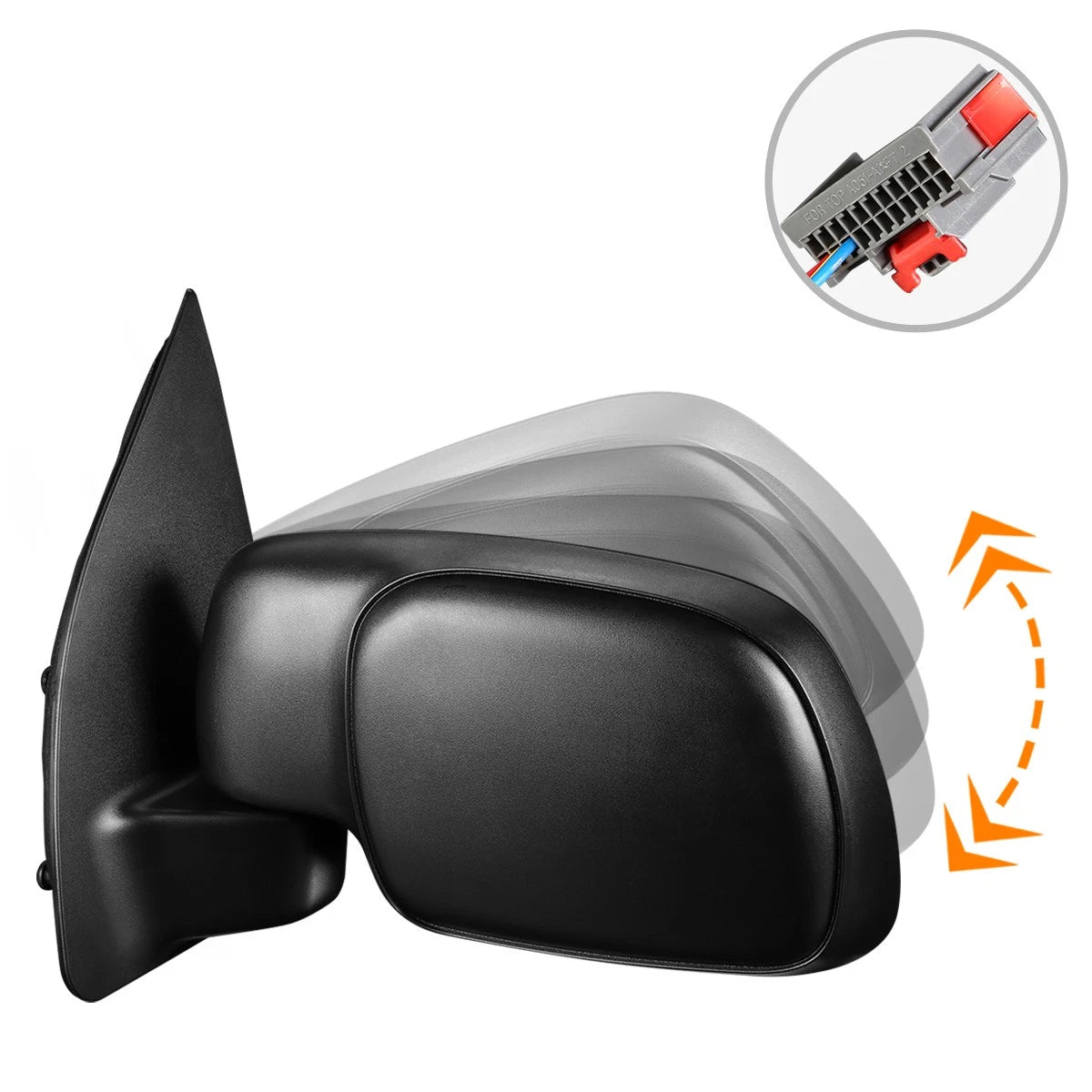 Power Adjustable Side View Door Mirror for Ford Super Duty (2008–2010)