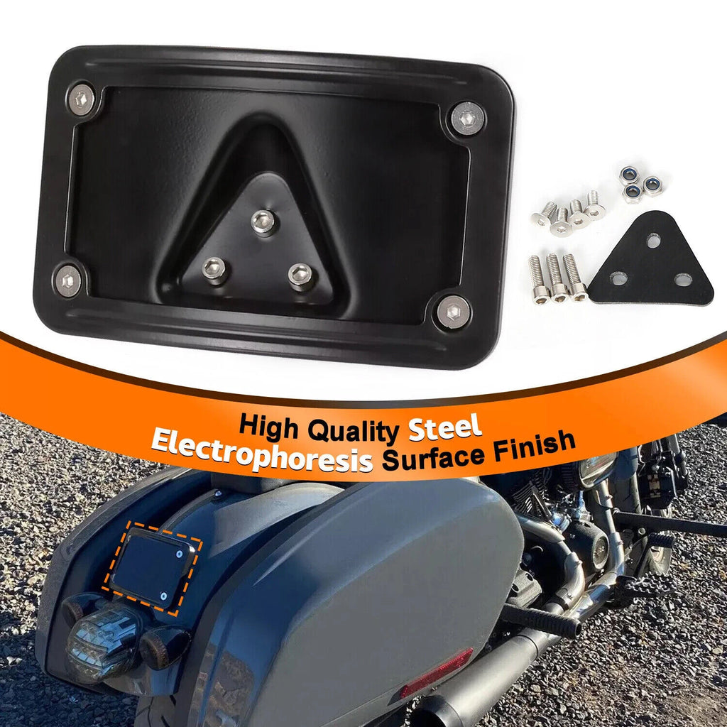 License Plate Mount Bracket for Harley Dyna FXD Sportster (2000–2023)