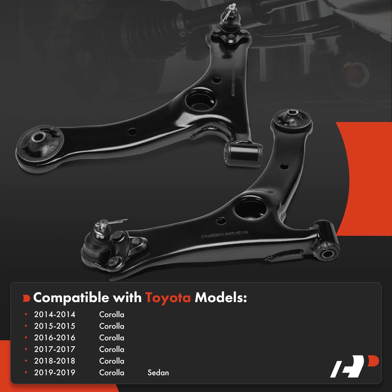 Front Lower Control Arm with Ball Joint for Toyota Corolla (2014-2019)