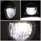 Chrome Housing Full LED Fog Light Lamp Assembly for Volvo VNR 300 400 640 (2018–2020)