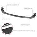 Front Bumper Lip Under Panel Diffuser for Hyundai Sonata (2015–2017)