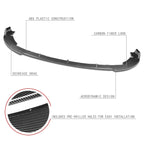 Front Bumper Lip Under Panel Diffuser for Hyundai Sonata (2015–2017)