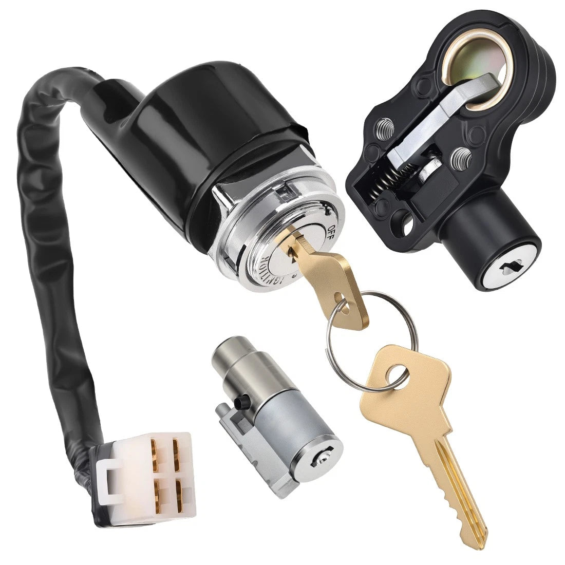 Lock Set Ignition for Honda CB 250 350 360 500 550 750 (K3-K6) 4-pin