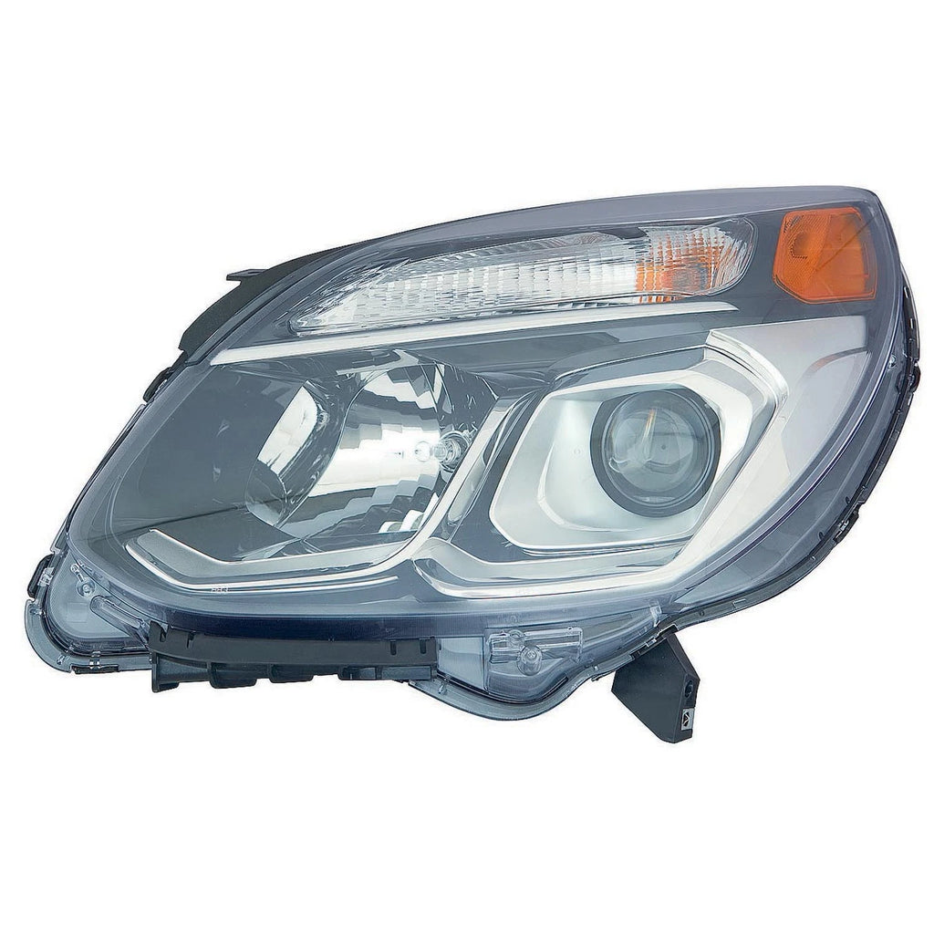 Replacement Driver Side Halogen Headlight Assembly For 2016-2017 Chevy Equinox