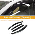 Window Deflectors for Hyundai Accent Hatchback (2012–2017) 2X Side Vent Visors