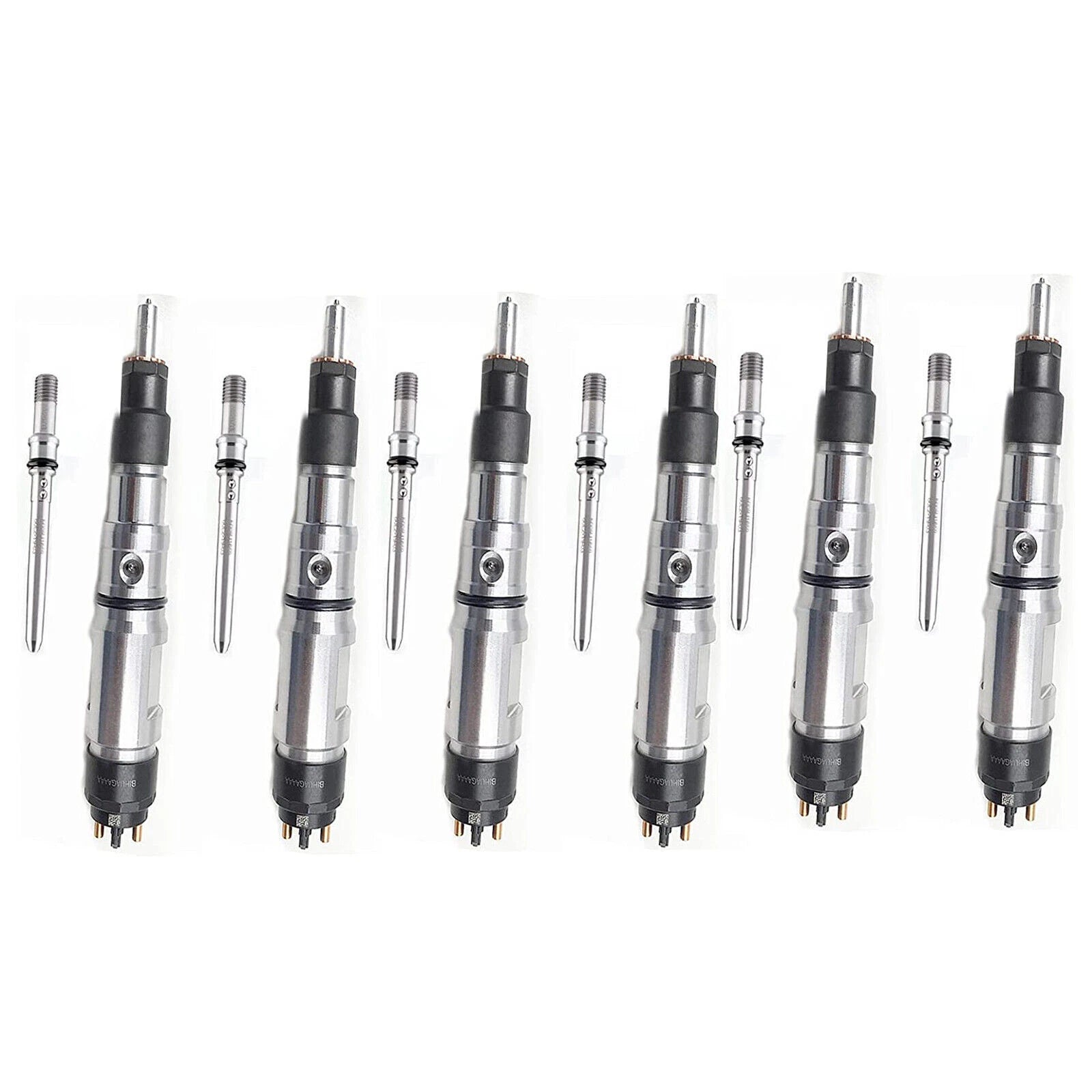 6X Fuel Injector 0445120217 for Man TGA TGX (2007–2019) 10.5L