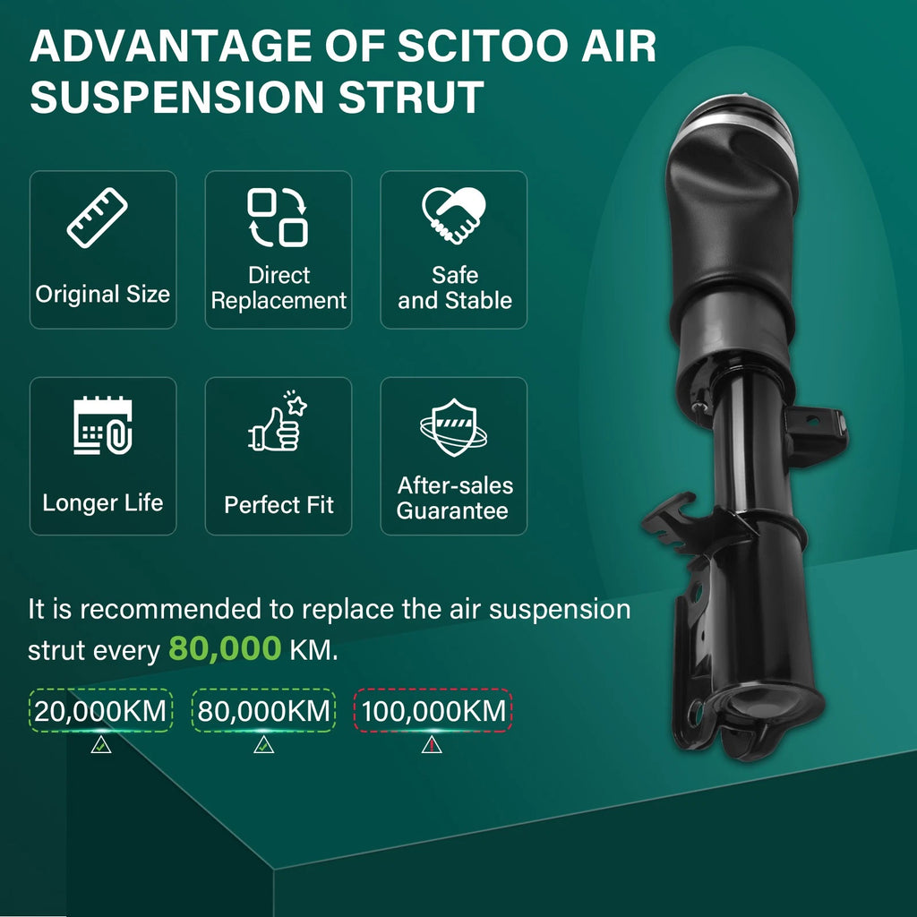 Front Left Air Suspension Strut for Land Rover Range Rover HSE (2002–2012)