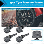 4X TPMS Tyre Pressure Sensors for Kia Sorento Hyundai i30 (52940-L1100)
