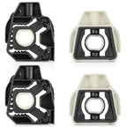 Set of 4 Radiator Mounts for Audi A3 TT VW Jetta Golf (1998–2006)