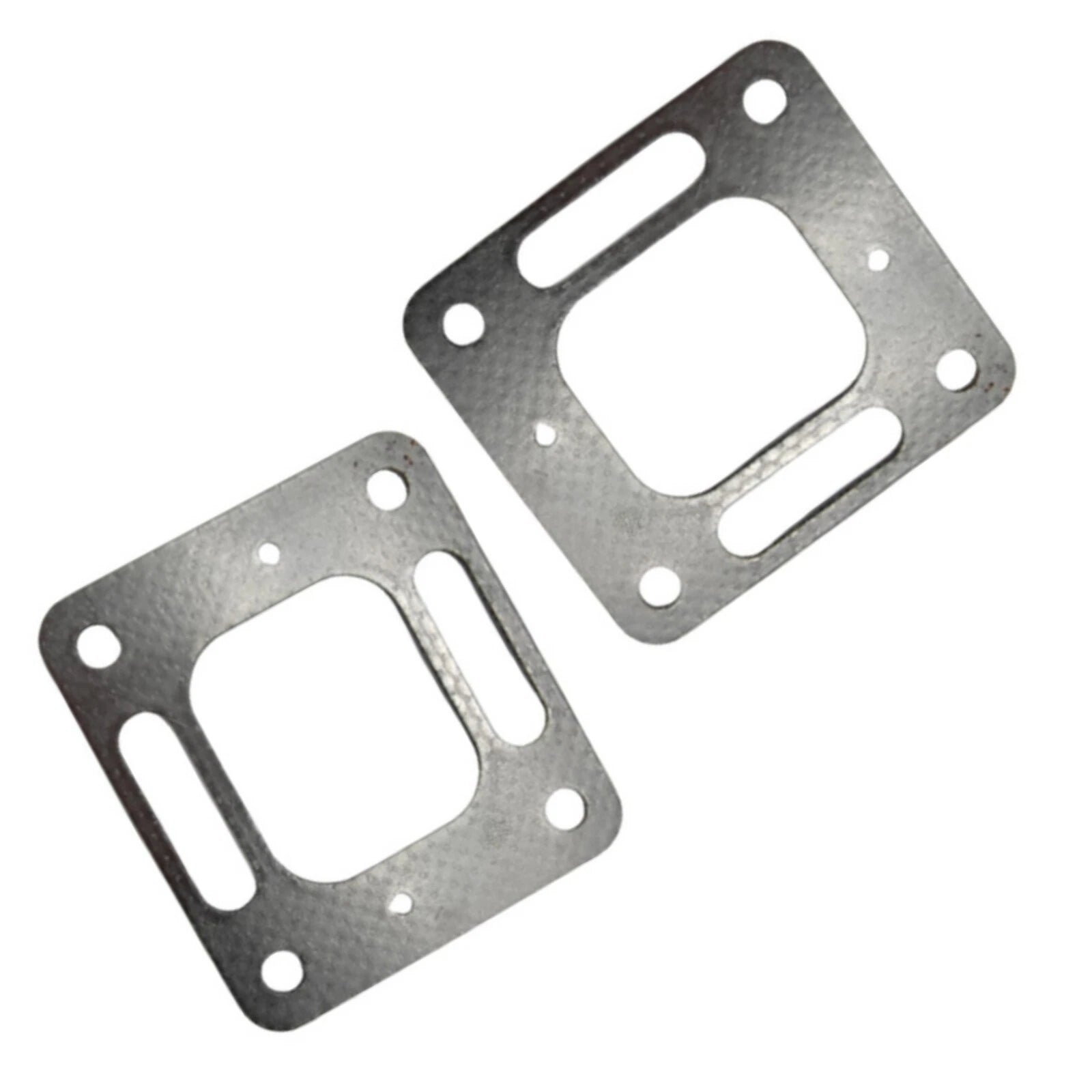 Set of 2 Exhaust Center Riser Elbow Manifold Gaskets for Mercruiser 4.3 5.0 5.7 350