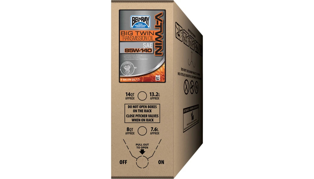 Bel-Ray 85W140 Transmission Oil for Harley Big Twin (6 Gallon)