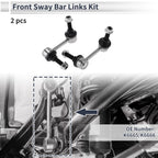 Front Stabilizer Bar Links No Bushing for Isuzu Ascender (2003) No.K6665/K6666