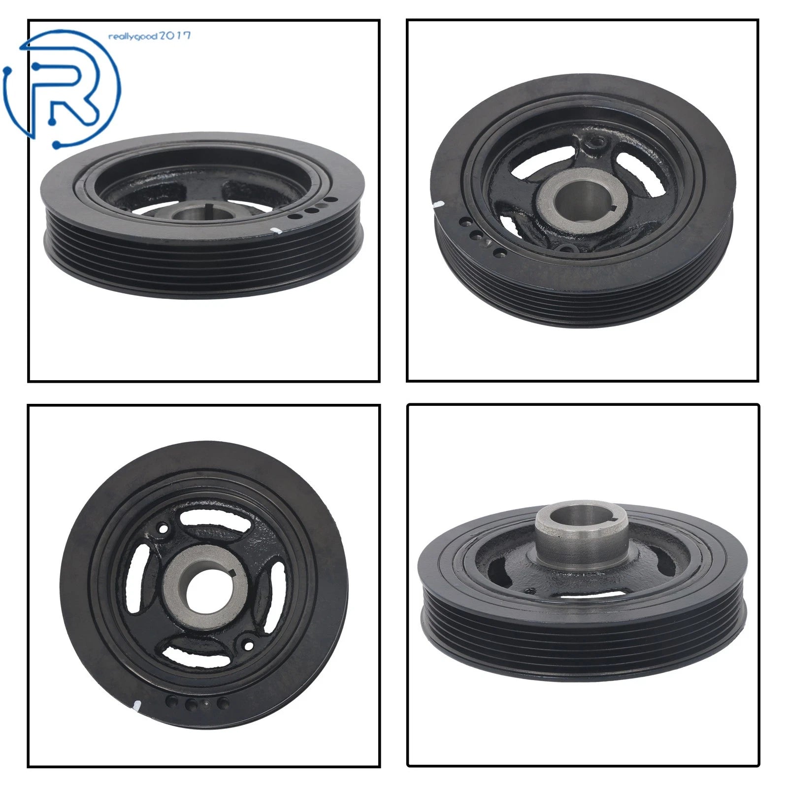 Harmonic Balancer for Chrysler Dodge Jeep Ram Fiat Kia (2006-2015)