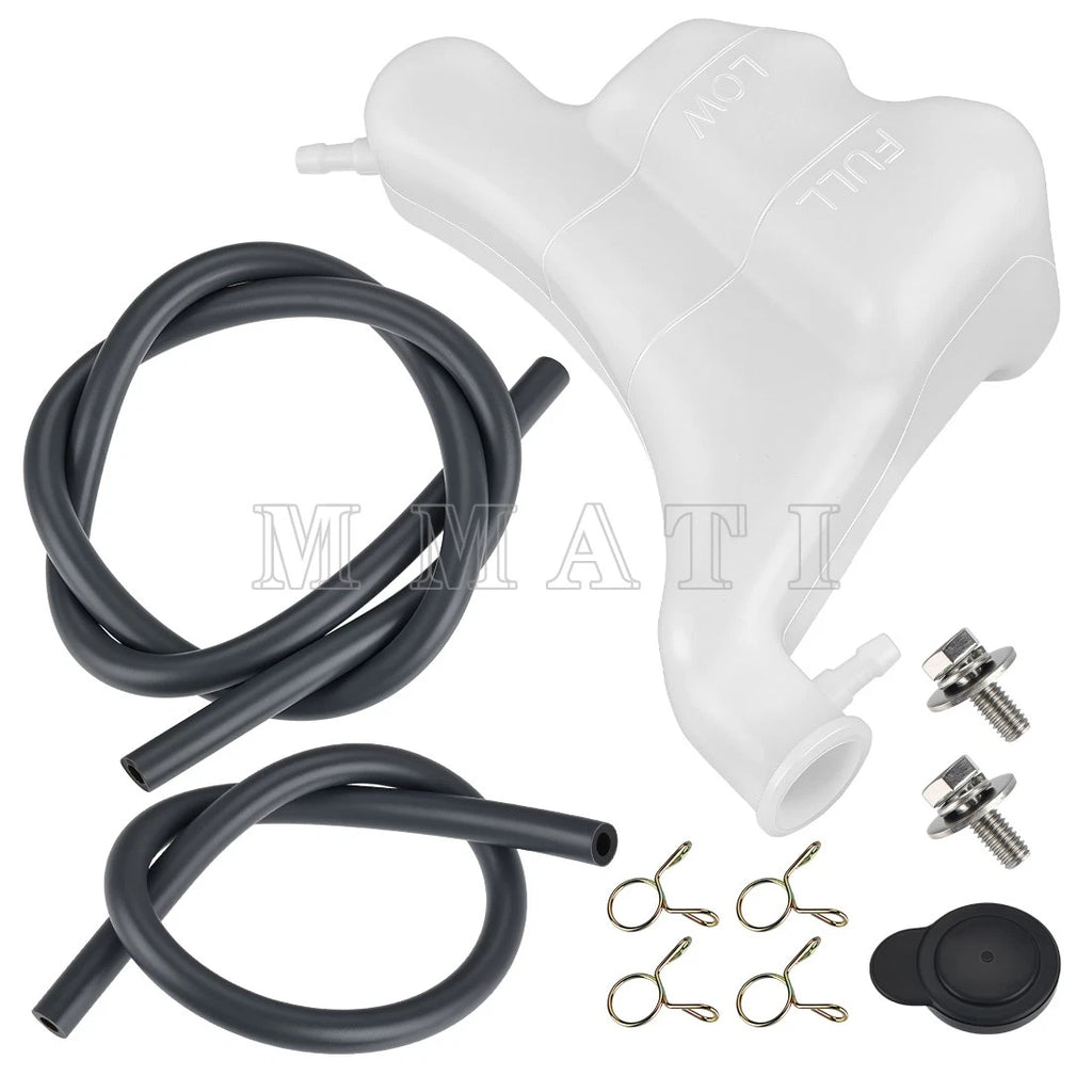 Overflow Coolant Recovery Tank w/ Cap Hose for Yamaha Raptor 700/700R (2006–2024)