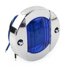 Round 24V LED Side Marker Trailer Lights for Truck Trailer RV Boat