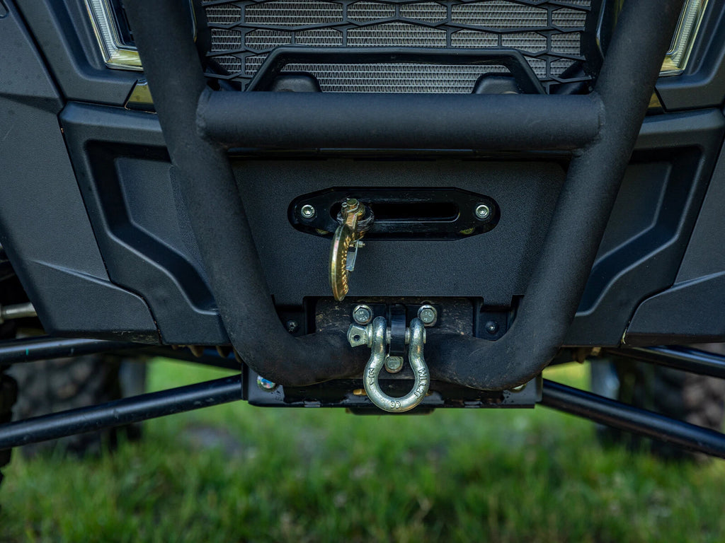 SATV Hitch Towing Plate for Polaris RZR S 1000 (2016–2020) - Includes Shackle