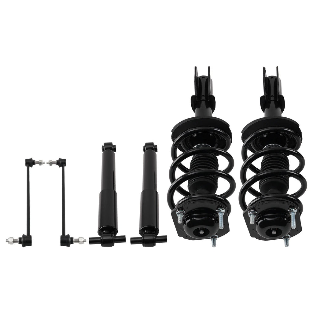 Front Struts Rear Shocks Sway Bars for Chevy Traverse Enclave GMC Acadia (2009–2017)