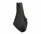 Leather Automatic Shift Boot Cover for Volvo XC90 (2003–2014) Black Beige