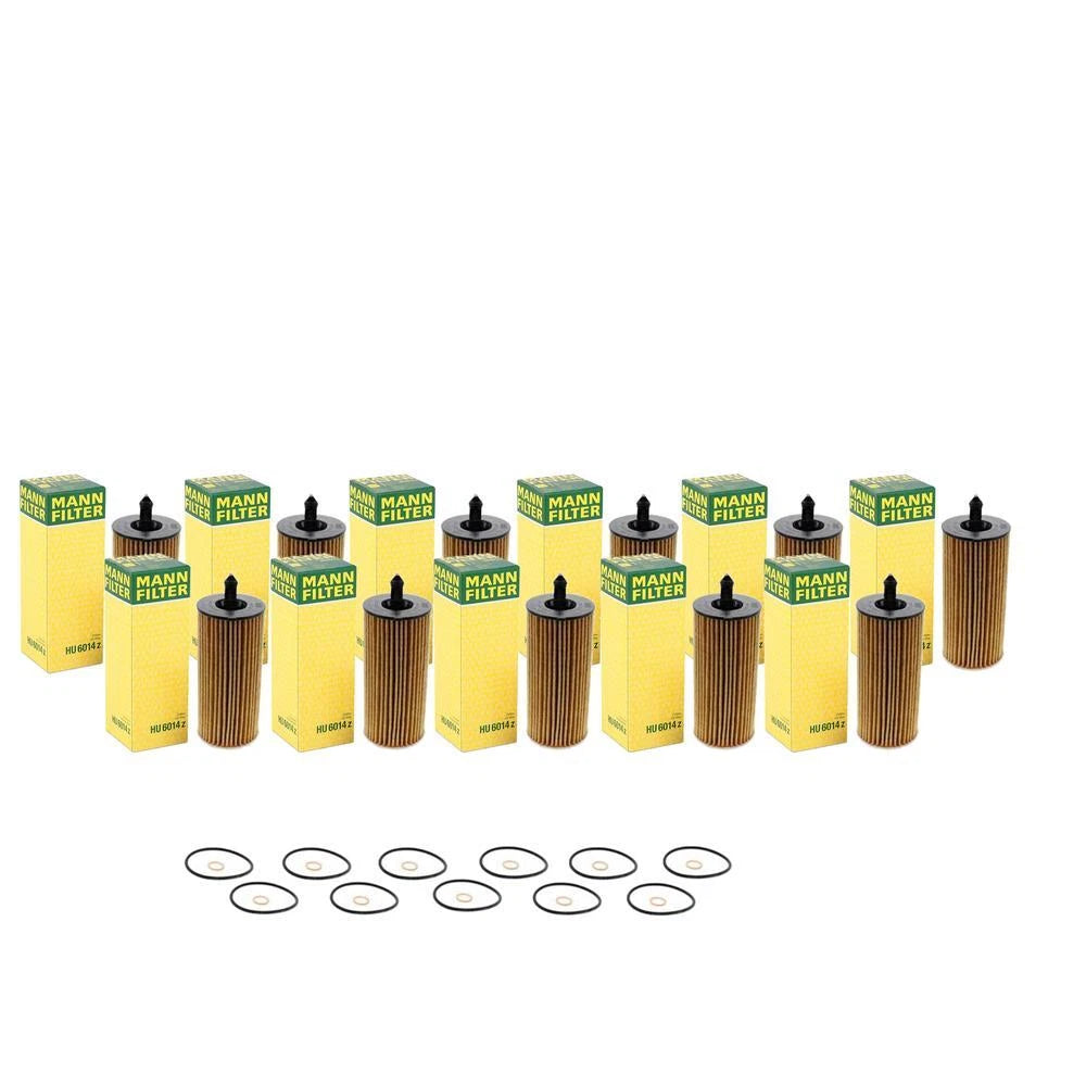 Set of 11 Cartridge Engine Oil Filters for BMW F22 F23 G01 230i X3