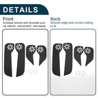Set of 1 Car Door Anti Kick Pad Sticker Protector for Honda Fit (2021)