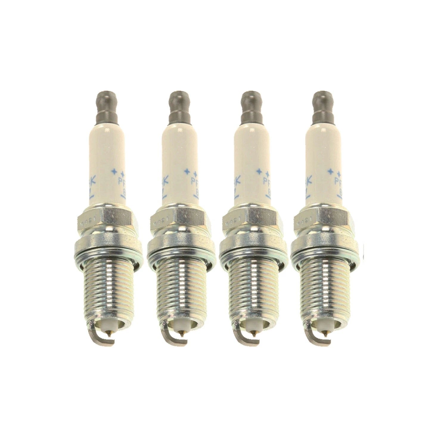 Set of 4 NGK PFR8S8EG Spark Plugs for Audi S4 Volkswagen Touareg (2009–2016)