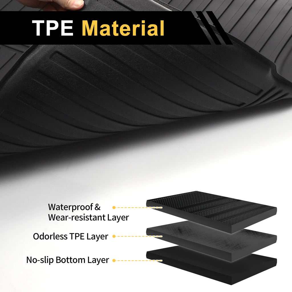 Cargo Liner Rear Trunk Mat for Mercedes-Benz GLC Class (2016–2023)