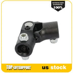 Universal Steering U-Joint Shaft for 9/16"-26 Spline (Black)