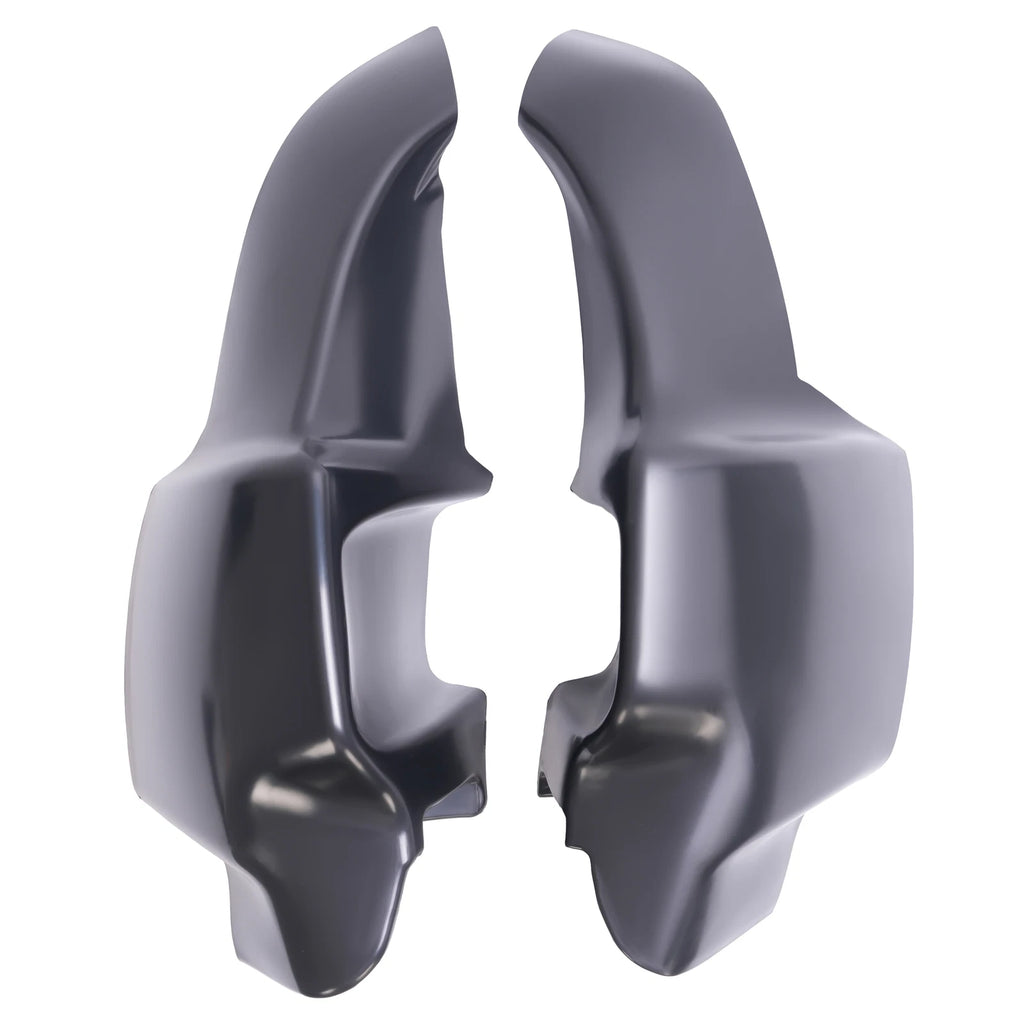 Lower Side Unpainted Leg Fairings for Harley Dyna FXR